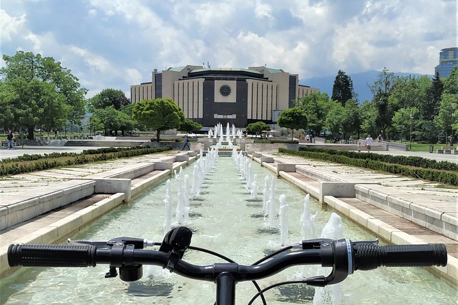 Adventure bike tours in Sofia - Ivan Vazov National Theater, A Quick Cultural Stop
