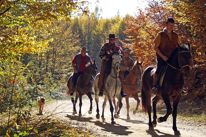Balkan Horse Riding - Glozhene Monastery Ride - Century-Old Beech Forest to the Monastery Approach