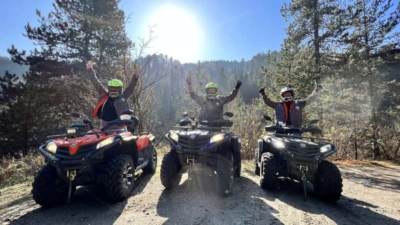 Bansko: Guided ATV Adventure - Meet At Ski and Board Traventuria, Then Get Kitted Up