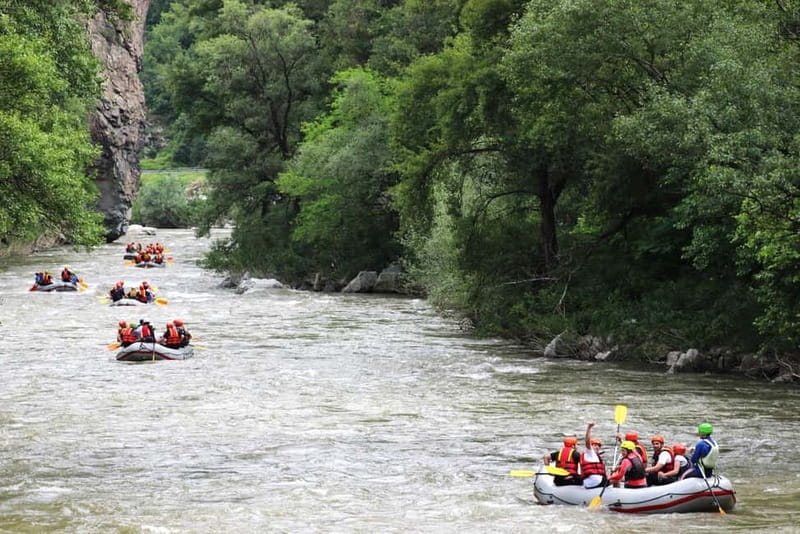 Blagoevgrad: Rafting on Struma River - Transfers and Getting Back: One Organized Loop After the Last Rapids