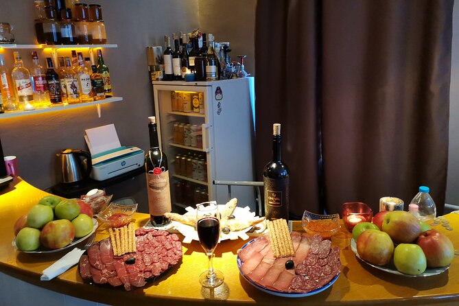 Bulgarian Prime Cuts and Wine Tour - The prime cuts menu, cheese, and that spicy sauce moment