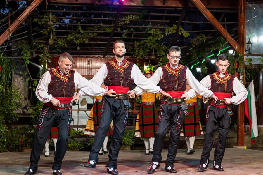Bulgarian Village Folklore Show with Dinner - Mountain House Welcome: Bread and Salt, Then Wine From the Barrels