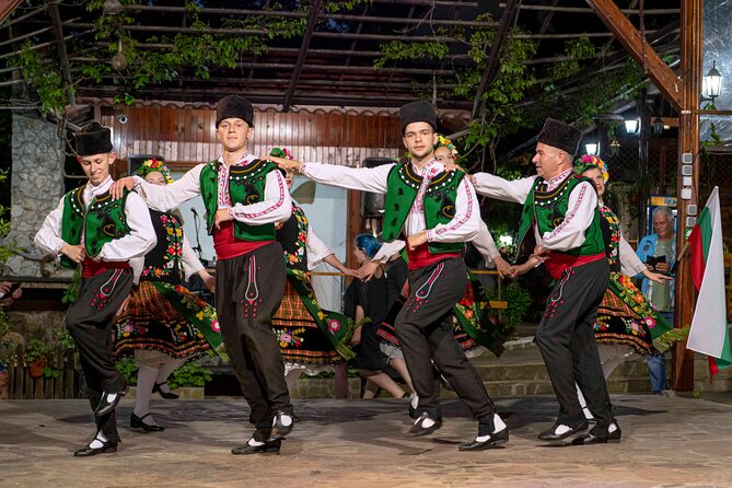 Bulgarian Village Local Evening and Dinner - The Folk Dance Show in National Costumes