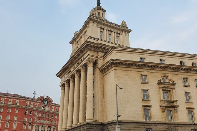 Communist Walking Tour of Sofia - Stop 5: Former Bulgarian Communist Party headquarters, Red Star, and Lenin