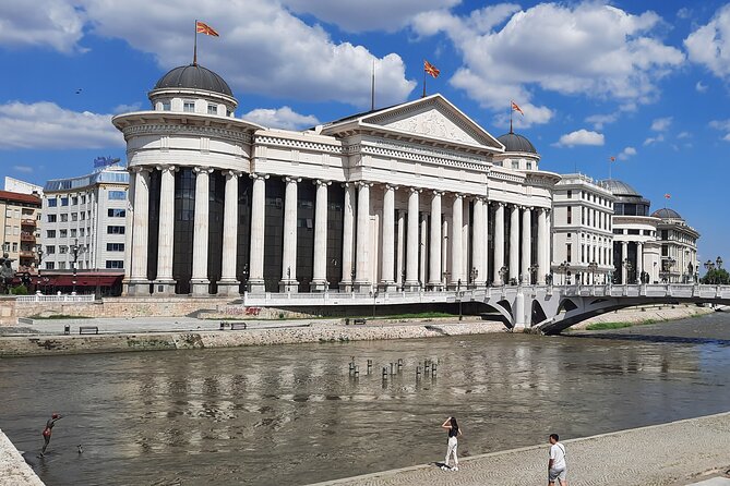 Day tour from Sofia to Skopje, Matka Canyon and Vrelo cave - Macedonia Square and the Statue of Alexander: modern Skopje in one view