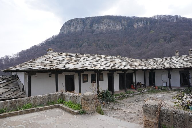 Day Tour: God's eyes cave, Saeva dupka cave & Glozehne monastery - Stop 3: Glozhene Monastery, Sveti Georgi Pobedonosets, and the Rock-Fortress View
