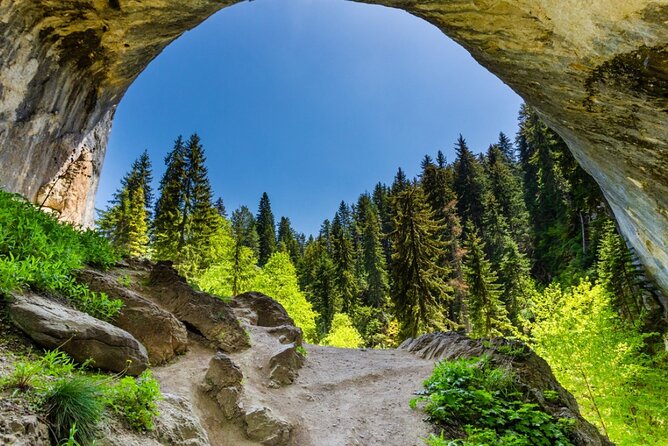 Day trip to The Marvelous Bridges and the unique Rhodope cuisine - Bachkovo Monastery on the way back: XI century roots and WWII hero graves