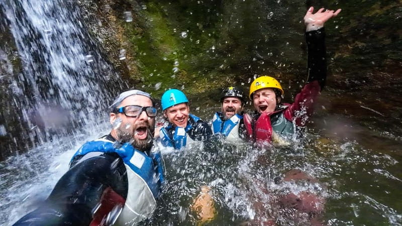 Emen: Canyoning at Negovanka Gorge w/ Optional Free Camping - Tea, Coffee, and Gear: Learning Skills Before You Drop