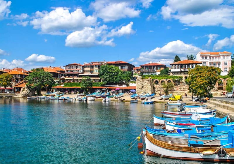 From Obzor, Bulgaria: Half-Day Black Sea Catamaran Cruise - The cruise across the bay: sailing time with dolphin watching in the mix