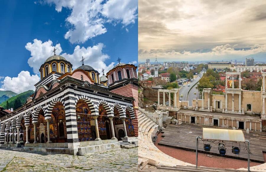 From Sofia: Plovdiv and Rila Monastery tour in one day - One Day, Two Big Stops: How the Plovdiv + Rila schedule works