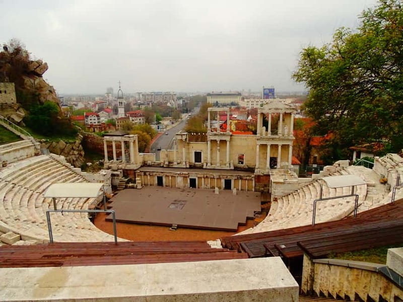 From Sofia: Plovdiv with audio guide + free pick-up - Old Town time, lunch breaks, and photo-friendly walking