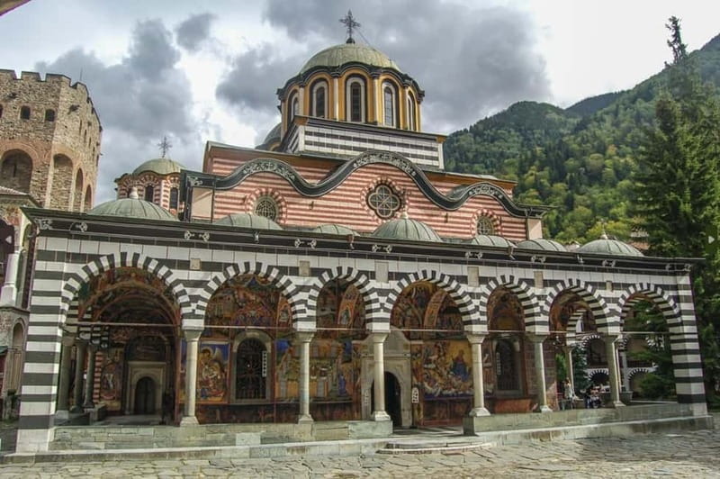 From Sofia: Rila Monastery Day Tour - Inside the monastic complex: what the 1-hour guided tour gets you