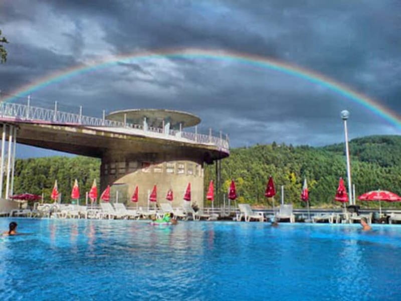 Half Day Tour - Sofia and the mountains with Thermal Spa - Pancharevo Lake Outdoor Hot Springs Pool: The Moment This Tour Turns Relaxed