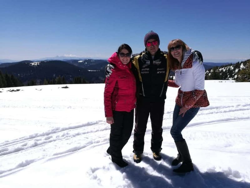 One-Day Hiking with Snowshoes on Vitosha - Getting fitted for snowshoes and learning to walk