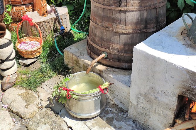 Picking Roses Workshop & Extracting Rose Oil in the Rose Valley - Karlovo and Karlovo Old Town: a breather between rose field and workshops