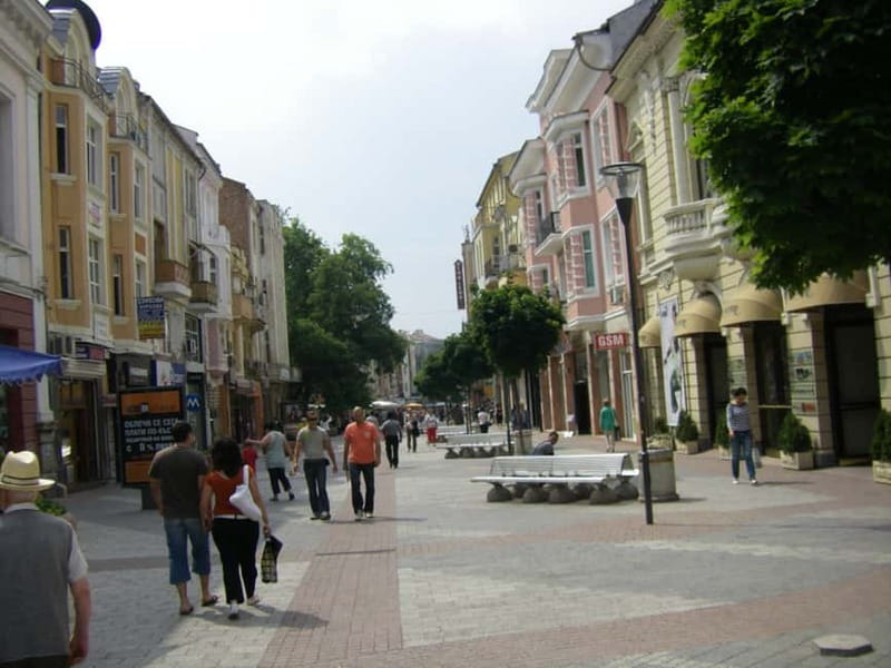 Plovdiv: 2-Hour Sightseeing Walking Tour - Roman Stadium ruins, partly uncovered and easy to read