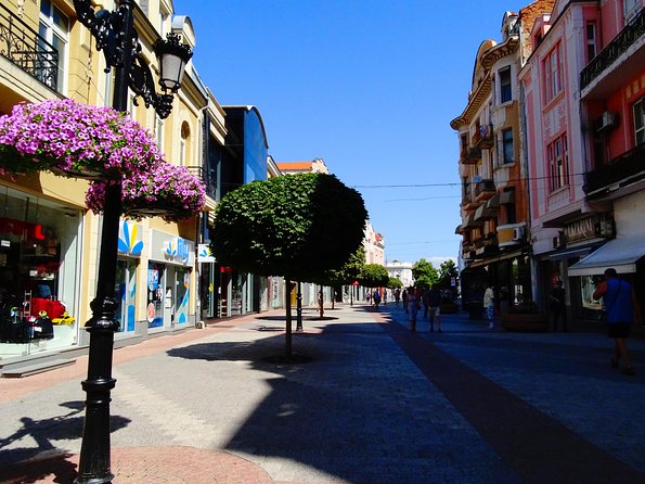 Plovdiv and Bachkovo Monastery tour from Sofia - Stop 1, Plovdiv Old Town: Hills, Cobblestones, and Roman Layers