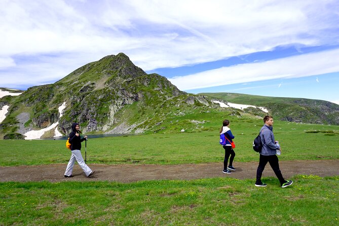 Seven Rila lakes-Snowshoeing with Waterfall and Hot Mineral pools - From Sofia to Panichishte, cable car time, and the climb start