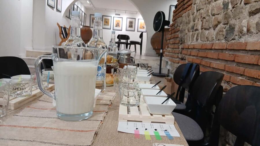 Sofia: Bulgarian Yogurt Tasting in Ancient Ruins - Roman Sofia and your table on Decumanus Maximus