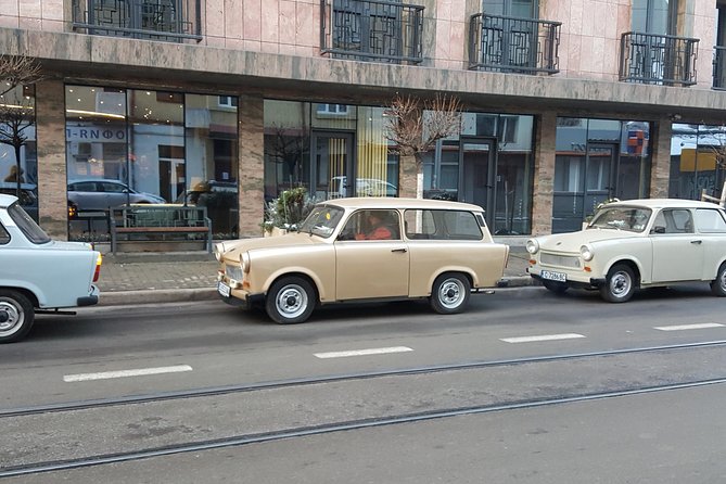 Sofia Communist History 2-Hour Tour in a Classic Trabant - The drive time: seeing the party HQ and Central Department Store