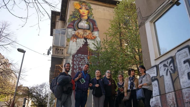 Sofia: Guided Street Art & Stunning Graffiti Walking Tour - The bonus moment: catching an artist at work