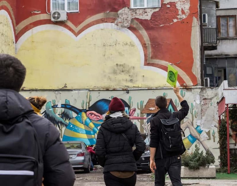 Sofia: Guided Street Art & Stunning Graffiti Walking Tour - Meeting at the Statue of Sofia, then cutting into the quieter art streets