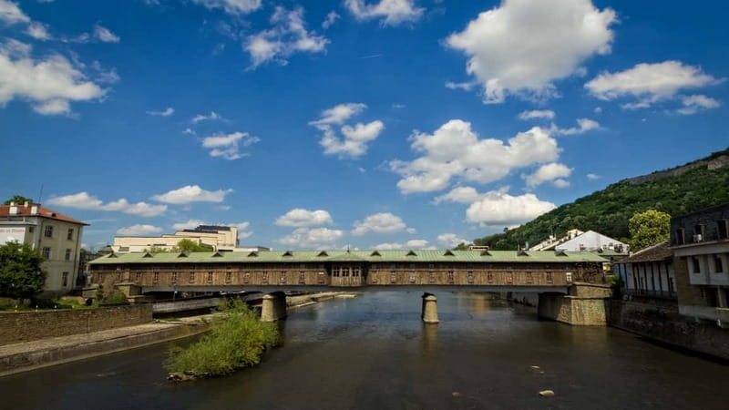 Sofia: Lovech, Devetaki Cave and Krushuna Waterfalls Tour - Lovech old quarter walking: cobblestones, 14th-century houses, and an old-city feel