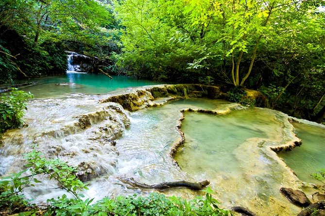 Tour to Lovech, Devetaki cave & Krushuna waterfalls - Stop 2: Krushuna Waterfalls and the travertine pool walk
